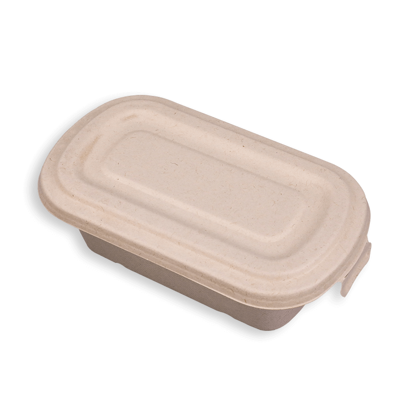 Recipientes de bagaço de cana biodegradável 1200ml